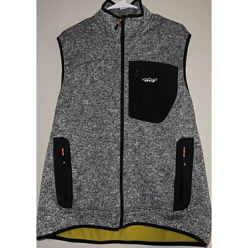 Orvis Fleece Jackson Quick Dry vest mens Large